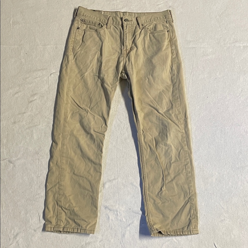 Levi's Beige 514 Jeans 33W